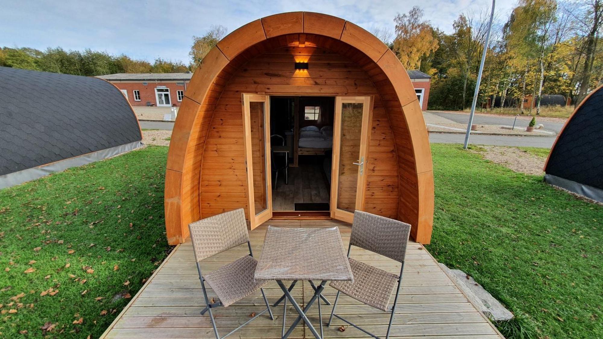 05 Premium Camping Pod "Groede" Silberstedt Exterior foto
