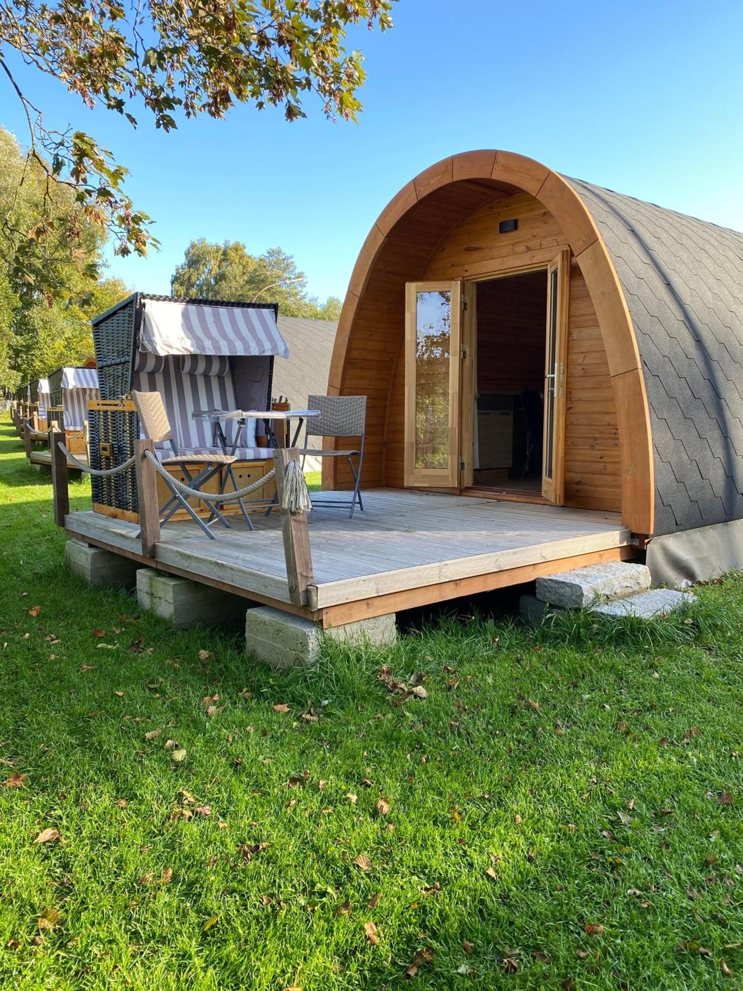 05 Premium Camping Pod "Groede" Silberstedt Exterior foto